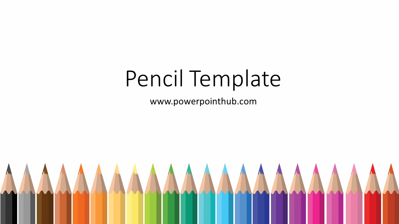 Font page | Pencil Template