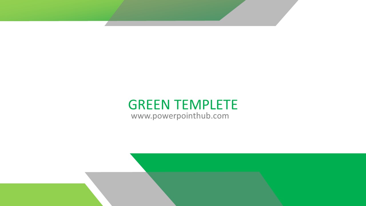  Free  Powerpoint  Template  Green  Template  Powerpoint  Hub