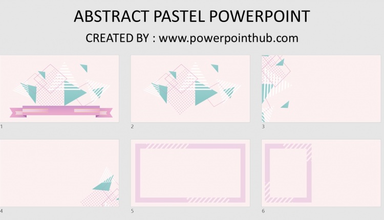 ABSTRACT PASTEL POWERPOINT