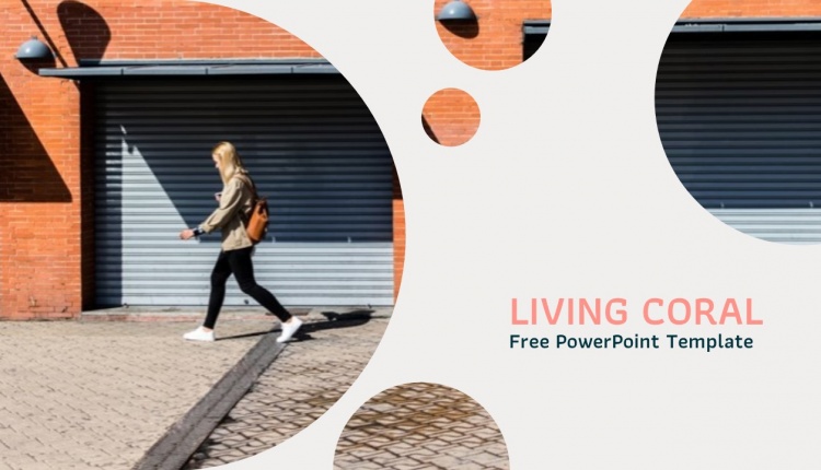 Living Coral – PowerPoint Template (5)