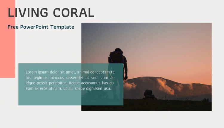 Living Coral – PowerPoint Template (6)