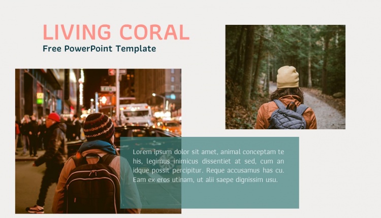 Living Coral – PowerPoint Template (7)