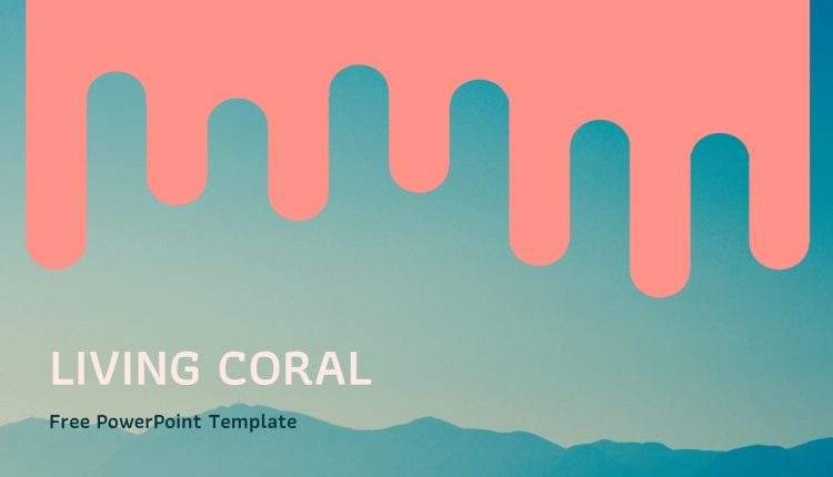 Living Coral – PowerPoint Template (8)