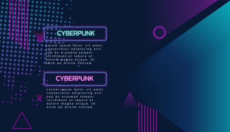 CyberPunk PowerPoint Template by PowerPointhub.com (5)