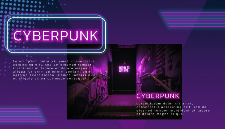 CyberPunk PowerPoint Template by PowerPointhub.com (9)