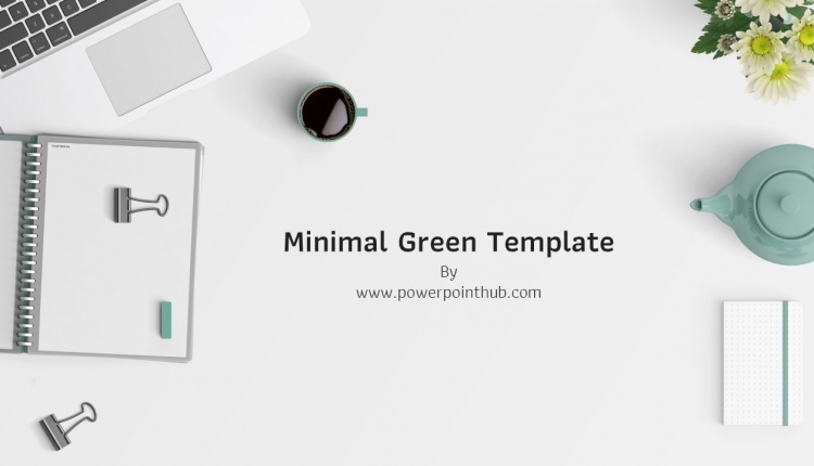 Minimal Green Template by PowerPointHub.com (1)