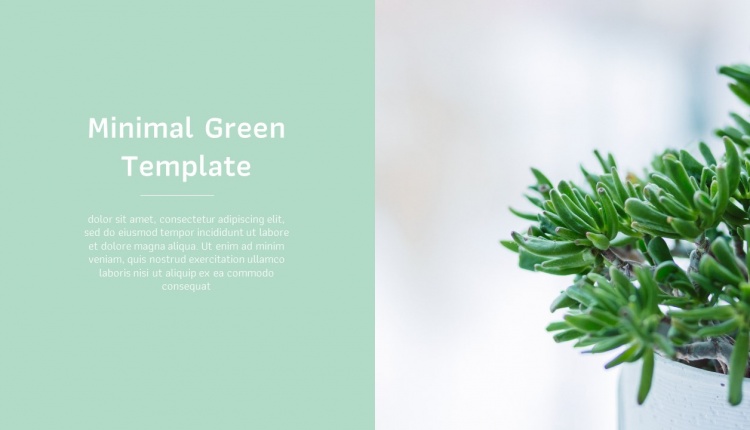 Minimal Green Template by PowerPointHub.com (4)