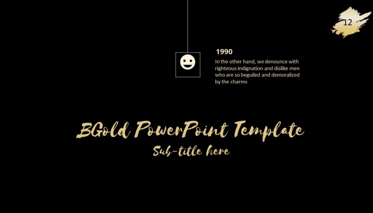 BGold Free PowerPoint Template by PowerPointHub (12)
