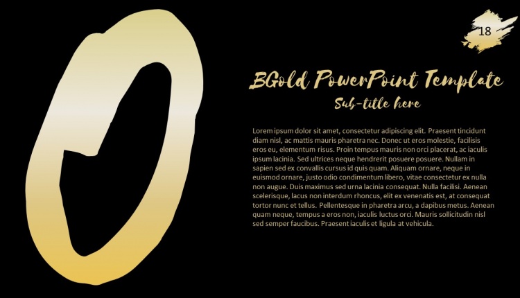 BGold Free PowerPoint Template by PowerPointHub (18)