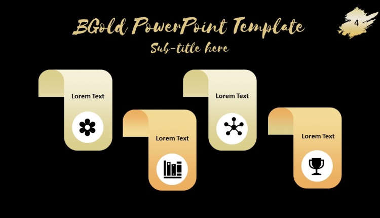 BGold Free PowerPoint Template by PowerPointHub (4)