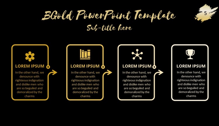BGold Free PowerPoint Template by PowerPointHub (5)