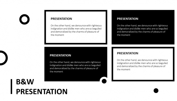 B&W Free PowerPoint Template by PowerPointHub (13)