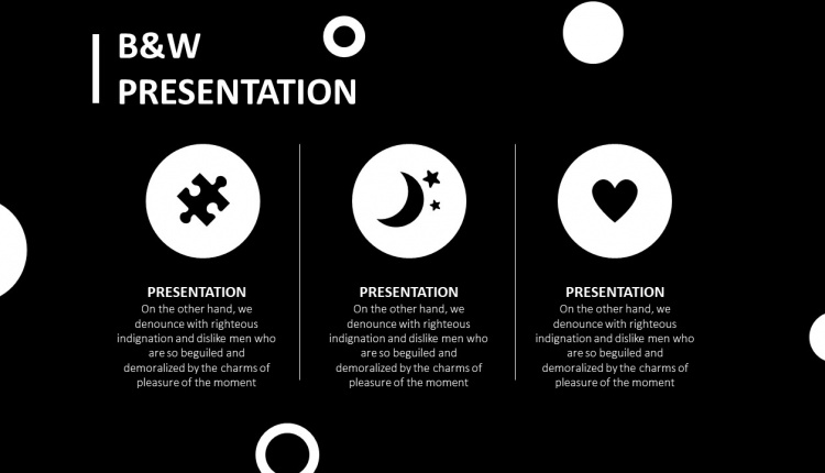 B&W Free PowerPoint Template by PowerPointHub (17)