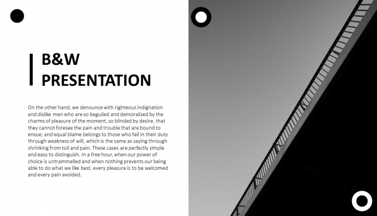 B&W Free PowerPoint Template by PowerPointHub (3)