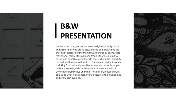 B&W Free PowerPoint Template by PowerPointHub (4)