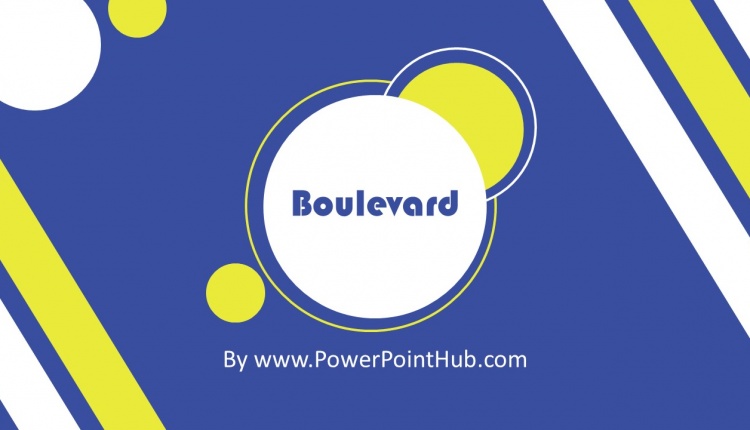 Boulevard Free PowerPoint Template By PowerPointHub.com (1)