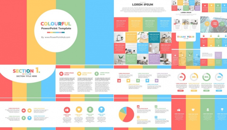 Colorful PowerPoint Template – thumnail
