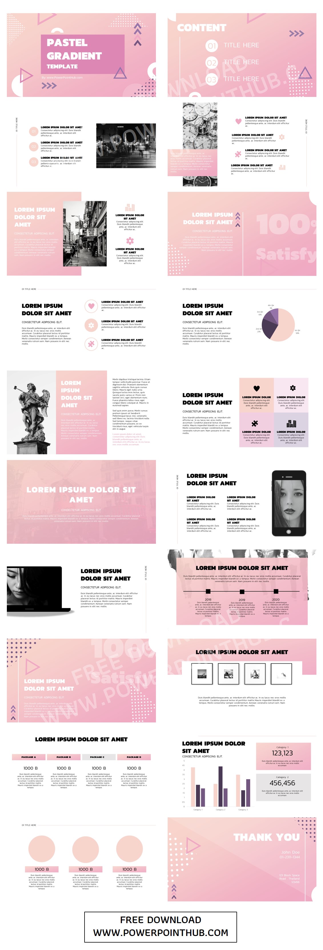 Pastel PowerPoint Template