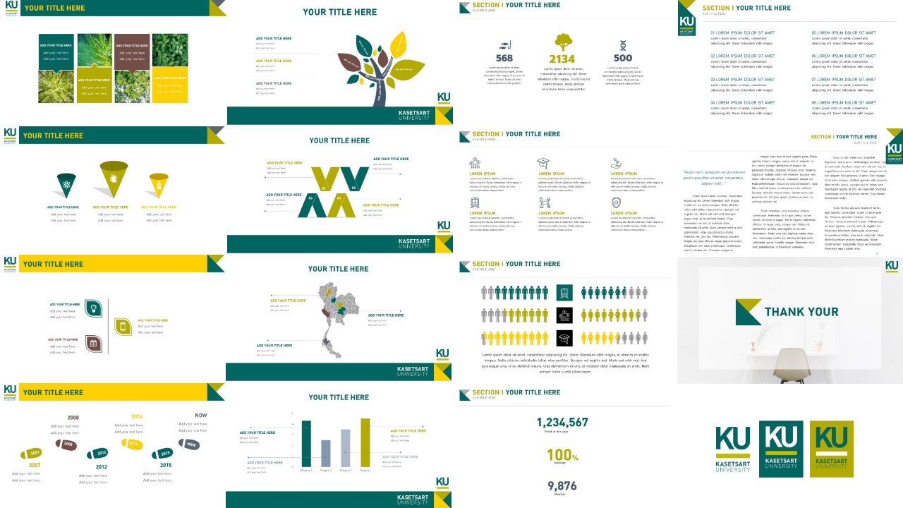 Ku Powerpoint Template