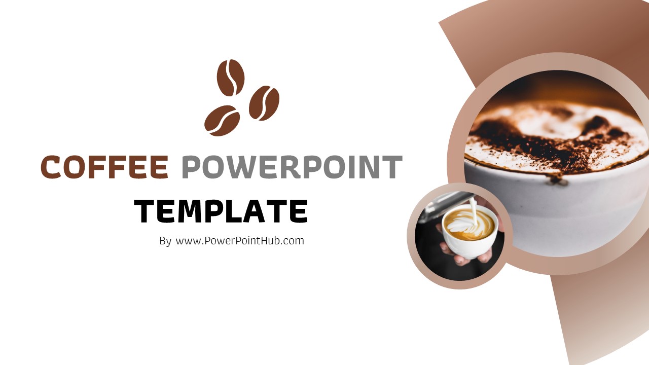 Coffee Powerpoint Template Free Hot Cup Coffee PPT Template PPT