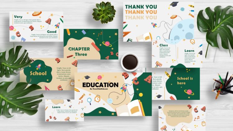 Free download education PowerPoint template
