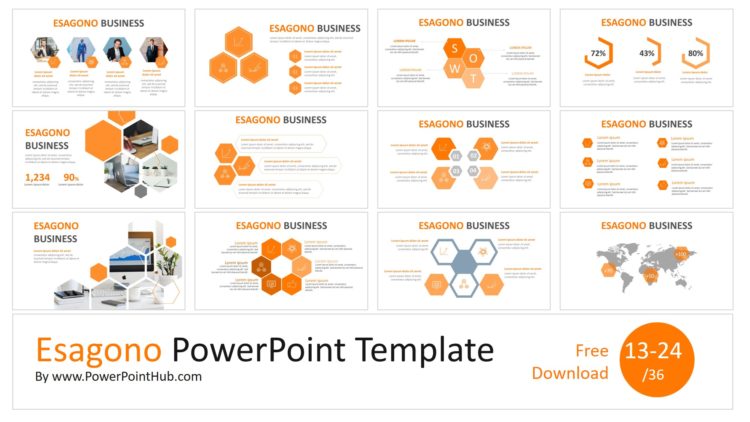 PowerPointHub-Esagono-Slides-Thumbnail-2