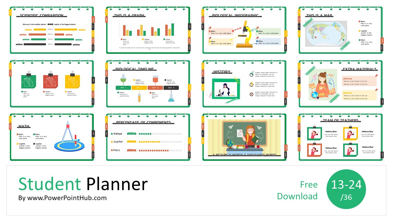 Student Planner - Powerpoint Hub