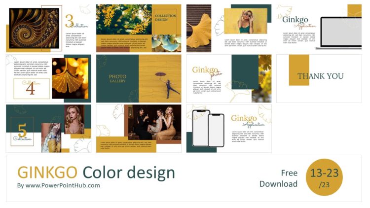 PowerPointHub-Ginkgo-Color-Design-Slides-Thumbnail-2