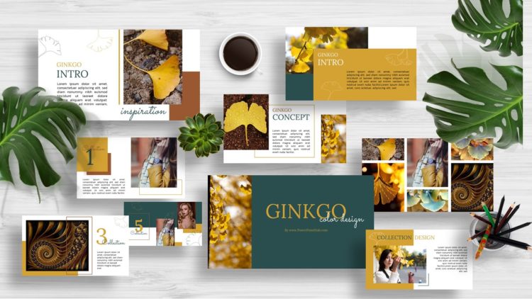 PowerPointHub-Ginkgo Color Design-Thumbnail