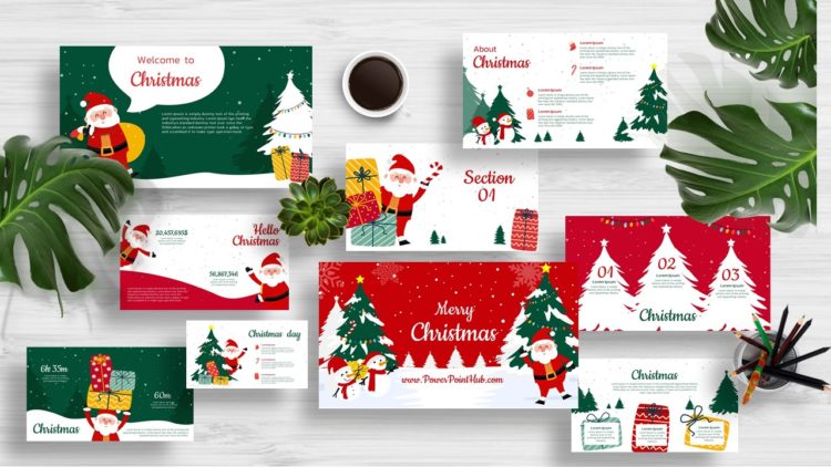 PowerPointHub-Marry Chrismas-Thumbnail