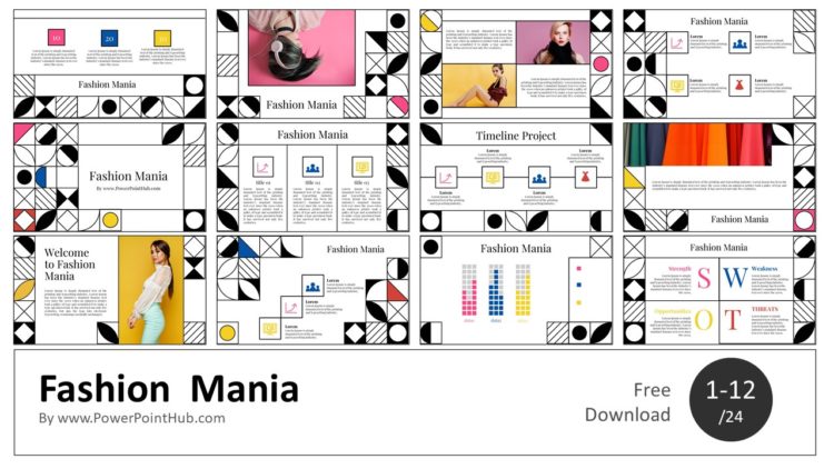 PowerPointHub-Fashion-Mania-Slides-Thumbnail-1