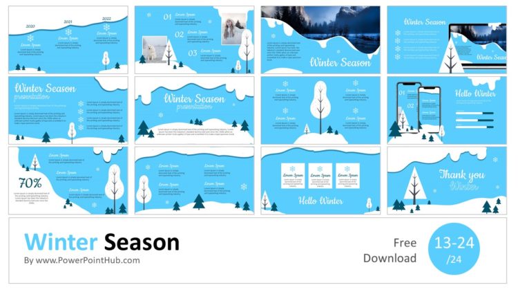 PowerPointHub-Winter-Season-Slides-Thumbnail-2