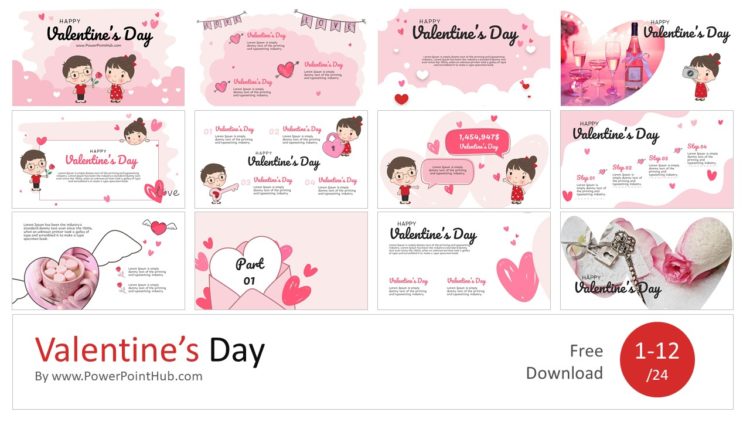 PowerPointHub-Valentine-Day-Slides-Thumbnail-1
