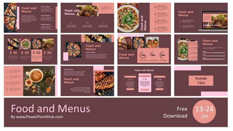 PowerPointHub-Food-and-Menus-Slides-Thumbnail-2