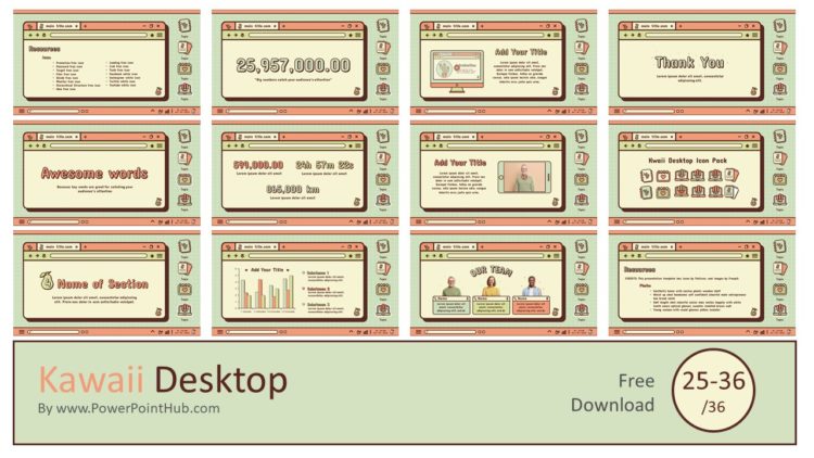PowerPointHub-Kawaii-Desktop-Slides-Thumbnail-3