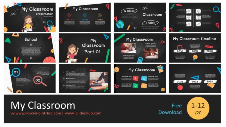 PowerPointHub-My-Classroom-Slides-Thumbnail-1
