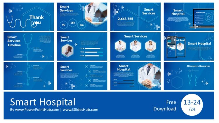 PowerPointHub-Smart-Hospital-Slides-Thumbnail-2